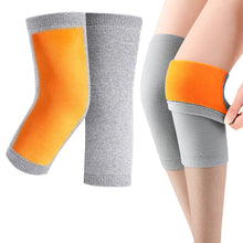 Load image into Gallery viewer, Thicken Fleece Lined Knee Warmers
