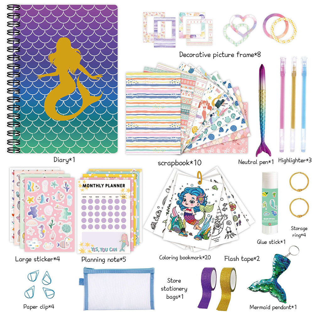 Mermaid DIY Journal Kit