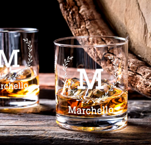 Load image into Gallery viewer, Custom Name 260ml Whiskey Glass
