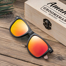 Load image into Gallery viewer, Custom Engraved Wooden Sunglasses with Box
