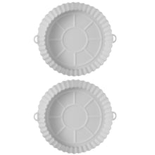 Load image into Gallery viewer, 2Pcs Silicone Round Baking Tray
