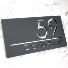 Load image into Gallery viewer, Personalised Acrylic House Sign
