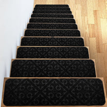Load image into Gallery viewer, 2Pcs Self-adhesive Embossed Carpet Stair Treads
