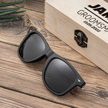 Load image into Gallery viewer, Custom Engraved Wooden Sunglasses with Box
