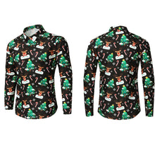 Load image into Gallery viewer, Men&#39;s Christmas Printed Shirt
