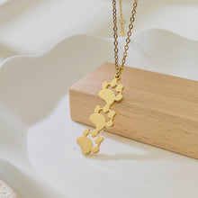 Load image into Gallery viewer, Custom Dog Paw Name Necklace
