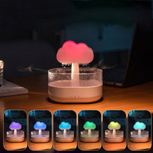 Load image into Gallery viewer, Rain Cloud Humidifier with Night Light
