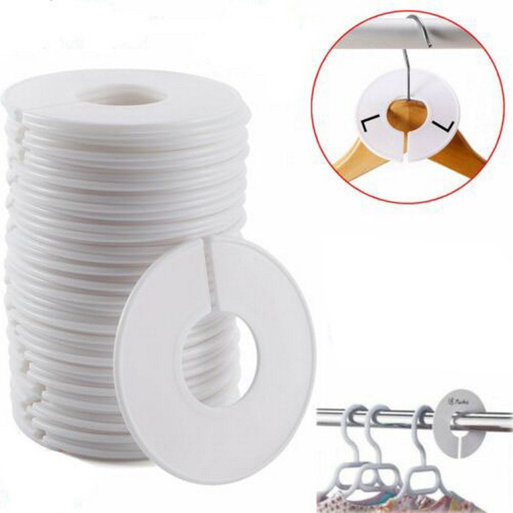 20pcs Round Clothing Rack Dividers