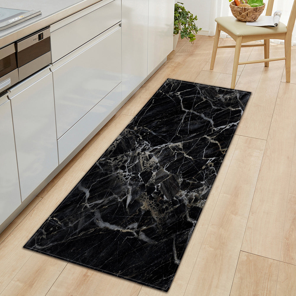 Marble Pattern Kitchen Floor Mat