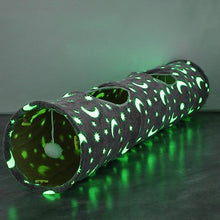 Load image into Gallery viewer, Luminous Pet Cat Tunnel Toy
