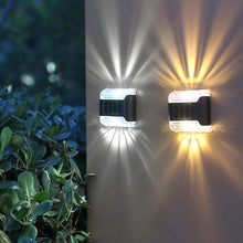 Load image into Gallery viewer, Four-Piece LED Solar Wall Lights
