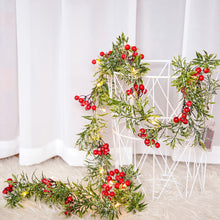 Load image into Gallery viewer, Christmas Berries Garland String Lights
