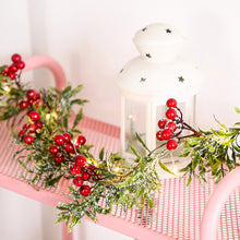 Load image into Gallery viewer, Christmas Berries Garland String Lights
