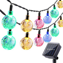 Load image into Gallery viewer, Solar Outdoor Patio String Lights
