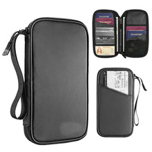 Load image into Gallery viewer, Oxford Cloth RFID Blocking Water Resistance Travel Passport Holder
