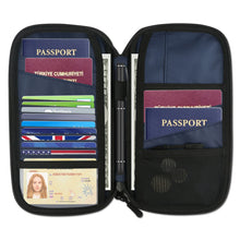 Load image into Gallery viewer, Oxford Cloth RFID Blocking Water Resistance Travel Passport Holder
