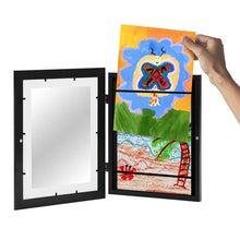 Load image into Gallery viewer, Wooden Artwork Display Frame for Kids
