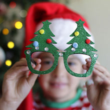 Load image into Gallery viewer, Christmas Glittering Glasses Frames
