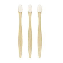 Load image into Gallery viewer, 3Pcs Bamboo Soft Bristles Toothbrush
