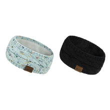 Load image into Gallery viewer, Knitted Fleece-Lined Headband
