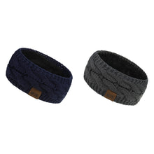 Load image into Gallery viewer, Knitted Fleece-Lined Headband
