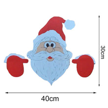 Load image into Gallery viewer, Christmas Fence Peeker Decoration
