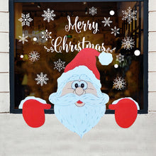 Load image into Gallery viewer, Christmas Fence Peeker Decoration
