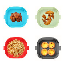 Load image into Gallery viewer, Reusable Square Air Fryer Silicone Liner
