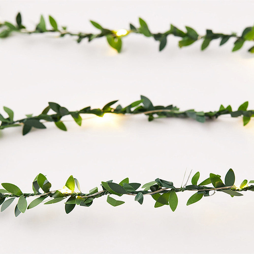 5M 50LED Artificial Ivy Leaves Light