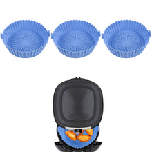 Load image into Gallery viewer, Reusable Air Fryer Silicone Liners
