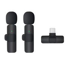 Load image into Gallery viewer, 2Pcs Wireless Lavalier Microphone
