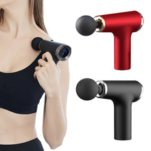 Load image into Gallery viewer, Portable Muscle Massage Gun for Back Neck Muscle Relieve with 4 Massage Heads
