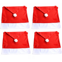 Load image into Gallery viewer, Santa Red Hat Chair Covers
