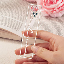 Load image into Gallery viewer, Custom Name Colorful Birthday Flower Bookmark
