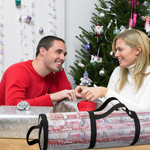 Load image into Gallery viewer, Christmas Wrapping Paper Storage Bag
