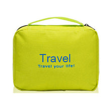 Load image into Gallery viewer, Water-resistant Travel Hanging Toiletry Bag
