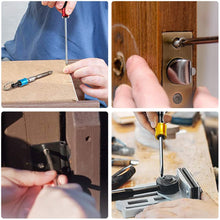 Load image into Gallery viewer, Hex Shank Keychain Screwdrivers Set
