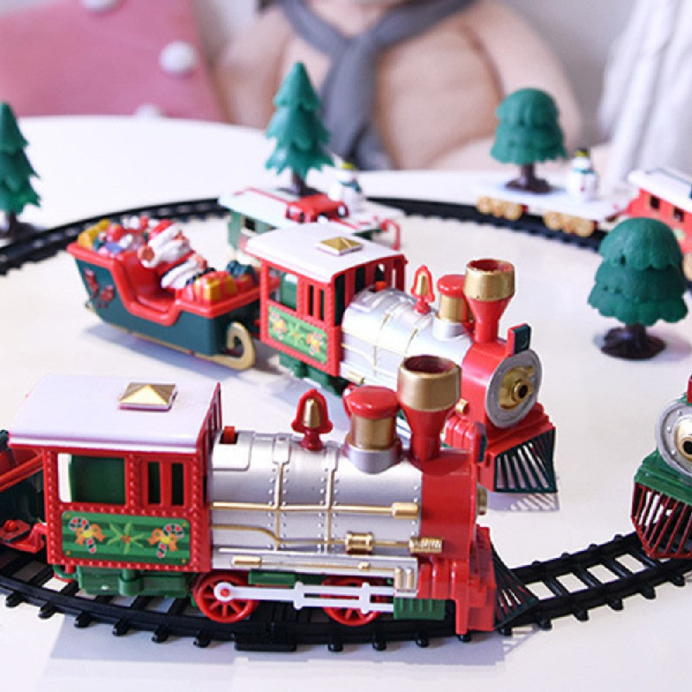 Kids Christmas Railway Track Toy