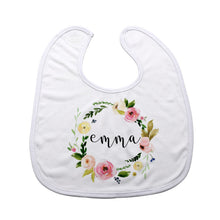 Load image into Gallery viewer, Personalised Baby Name Photo Bib
