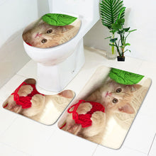 Load image into Gallery viewer, Personalised Three-Piece Bathroom Mat Set
