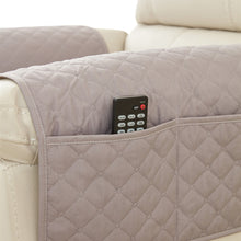 Load image into Gallery viewer, 3-Piece Chaise Longue Armrest Pad with Pockets
