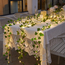 Load image into Gallery viewer, 10m 100 LED Artificial Ivy Leaves Solar String Light
