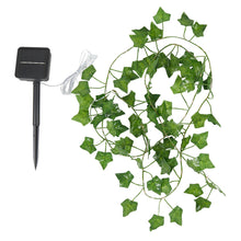Load image into Gallery viewer, 10m 100 LED Artificial Ivy Leaves Solar String Light
