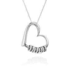 Load image into Gallery viewer, Personalised Family Heart Name Necklace
