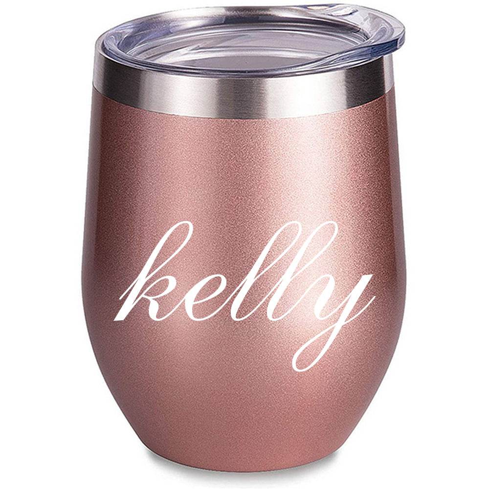 Personalised Insulated Wine Tumbler