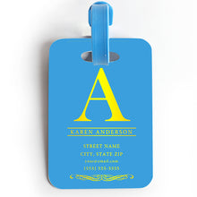 Load image into Gallery viewer, Personalised Aluminium Luggage Tags
