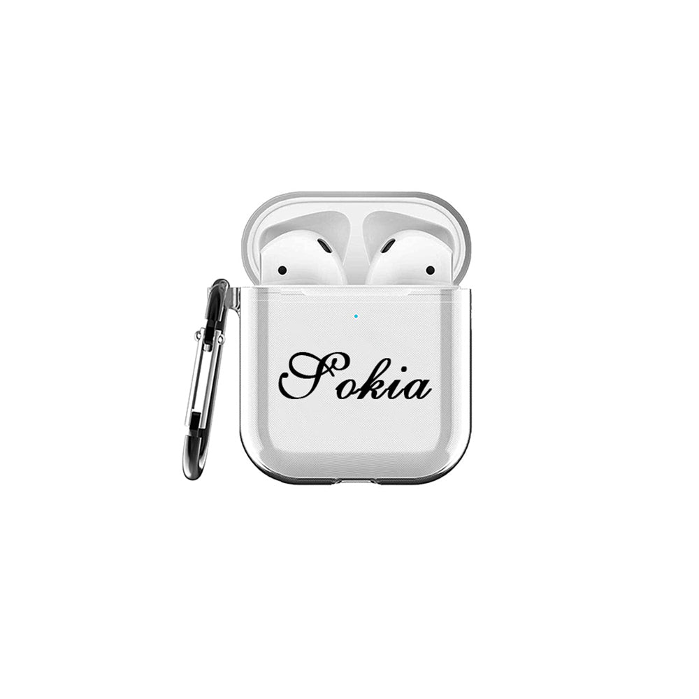 Personalized Name Airpod Case with Keychain