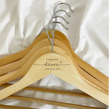 Load image into Gallery viewer, Personalised Wooden Hangers
