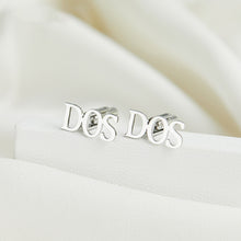 Load image into Gallery viewer, Personalised Name Cufflinks

