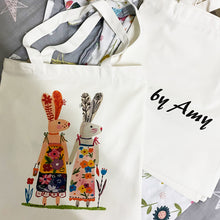 Load image into Gallery viewer, Natural Personalised Text or Photo Tote Bag
